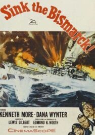 Потопить «Бисмарк» постер к фильму смотреть онлайн на HD Rezka