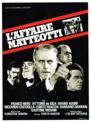 Убийство Маттеотти постер к фильму смотреть онлайн на HD Rezka