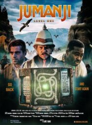 Джуманджи: Первый Уровень постер к фильму смотреть онлайн на HD Rezka