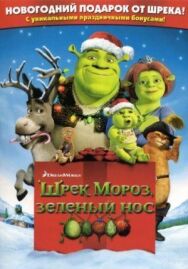 Шрэк мороз, зеленый нос постер к фильму смотреть онлайн на HD Rezka