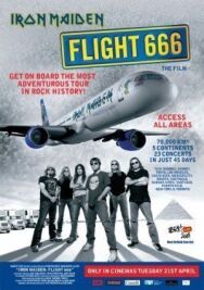 Iron Maiden — рейс 666 постер к фильму смотреть онлайн на HD Rezka