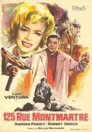Улица Монмартр, 125 постер к фильму смотреть онлайн на HD Rezka