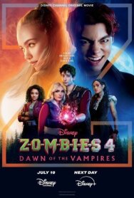 Зомби 4: Рассвет вампиров постер к фильму смотреть онлайн на HD Rezka