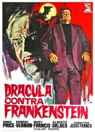 Дракула против Франкенштейна постер к фильму смотреть онлайн на HD Rezka
